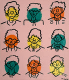 Original art for sale at UGallery.com | No. 11 by Misato Nakajima | $1,350 | acrylic painting | 20' h x 17' w | thumbnail 1