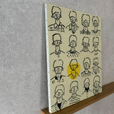 Original art for sale at UGallery.com | No. 12 by Misato Nakajima | $1,575 | acrylic painting | 23' h x 19' w | thumbnail 2