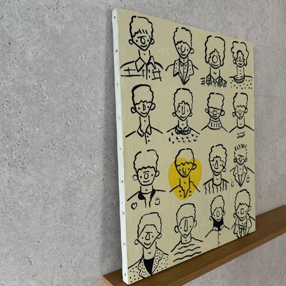 No. 12 by Misato Nakajima |  Side View of Artwork 