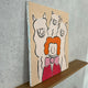 Original art for sale at UGallery.com | No. 3 by Misato Nakajima | $975 | acrylic painting | 17' h x 14' w | thumbnail 2