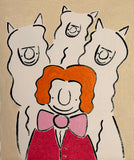 Original art for sale at UGallery.com | No. 3 by Misato Nakajima | $975 | acrylic painting | 17' h x 14' w | thumbnail 1