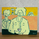 Original art for sale at UGallery.com | No. 6 by Misato Nakajima | $975 | acrylic painting | 14' h x 16' w | thumbnail 3