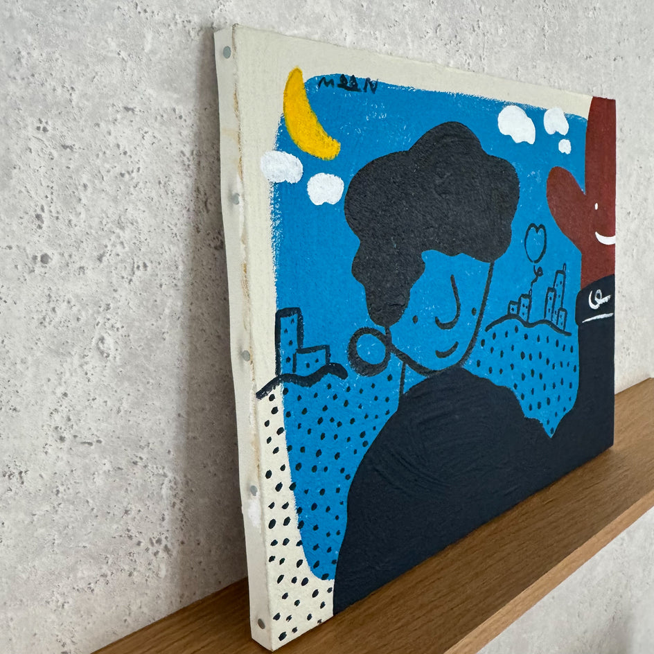 No. 7 by Misato Nakajima |  Side View of Artwork 