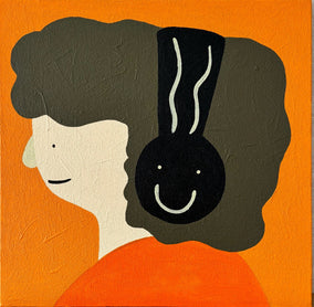 Original art for sale at UGallery.com | No. 8 by Misato Nakajima | $1,100 | acrylic painting | 16' h x 16' w