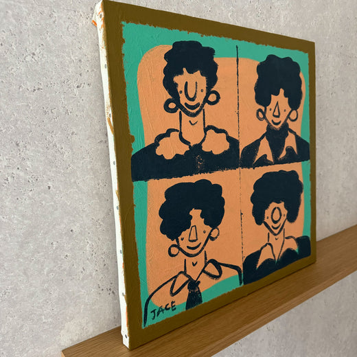 No. 9 by Misato Nakajima |  Side View of Artwork 