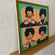 Original art for sale at UGallery.com | No. 9 by Misato Nakajima | $1,225 | acrylic painting | 17' h x 17' w | thumbnail 2