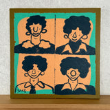 Original art for sale at UGallery.com | No. 9 by Misato Nakajima | $1,225 | acrylic painting | 17' h x 17' w | thumbnail 3