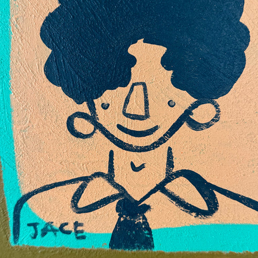 No. 9 by Misato Nakajima |   Closeup View of Artwork 