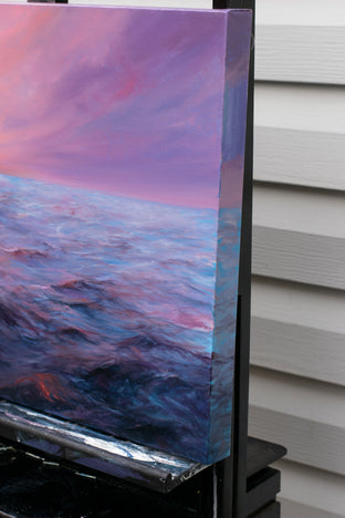 Original art for sale at UGallery.com | Abyss by Mitch Davis-Mann | $1,425 | oil painting | 16' h x 20' w | photo 2