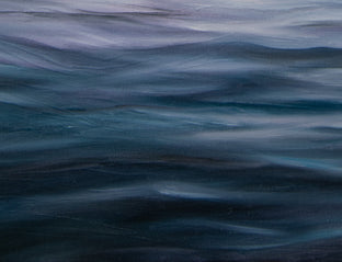 Original art for sale at UGallery.com | Alone in Nowhere by Mitch Davis-Mann | $2,325 | oil painting | 24' h x 30' w | photo 4
