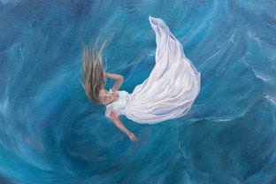 Original art for sale at UGallery.com | At the Mercy Of by Mitch Davis-Mann | $2,150 | oil painting | 30' h x 20' w | photo 3