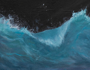 Original art for sale at UGallery.com | Reaching by Mitch Davis-Mann | $1,025 | oil painting | 16' h x 20' w | photo 4