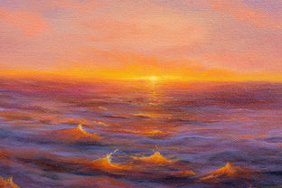 Original art for sale at UGallery.com | Twelve Apostles by Mitch Davis-Mann | $1,700 | oil painting | 18' h x 24' w | photo 4