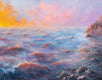 Original art for sale at UGallery.com | Water on Mars by Mitch Davis-Mann | $1,425 | oil painting | 16' h x 20' w | thumbnail 1
