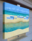 Original art for sale at UGallery.com | Beach House Dream by Mitchell Freifeld | $875 | oil painting | 18' h x 26' w | thumbnail 2