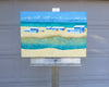Original art for sale at UGallery.com | Beach House Dream by Mitchell Freifeld | $875 | oil painting | 18' h x 26' w | thumbnail 3