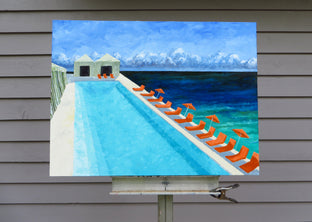 Long Pool by Mitchell Freifeld |  Context View of Artwork 