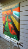 Original art for sale at UGallery.com | Sharie's by Mitchell Freifeld | $900 | oil painting | 30' h x 25' w | thumbnail 2