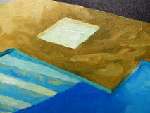 Original art for sale at UGallery.com | Stahl House Night by Mitchell Freifeld | $1,375 | oil painting | 30' h x 40' w | thumbnail 4