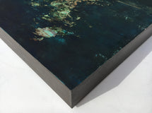 Original art for sale at UGallery.com | Moment of Enlightenment by Agata Kijanka | $775 | oil painting | 18' h x 18' w | thumbnail 2