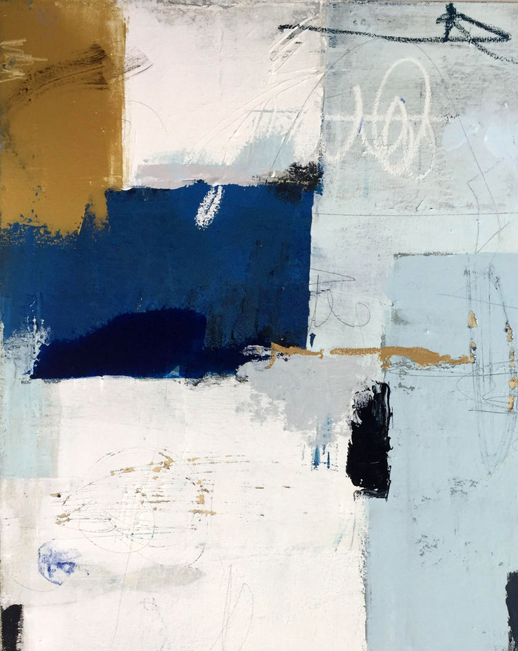 Moments in Time by Julie Weaverling |  Closeup View of Artwork 