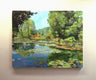 Original art for sale at UGallery.com | Monet's Pond at Giverny, View towards the Hill by Onelio Marrero | $1,800 | oil painting | 24' h x 30' w | thumbnail 3