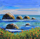 Original art for sale at UGallery.com | California Melody by Lisa Elley | $425 | oil painting | 12' h x 12' w | thumbnail 1