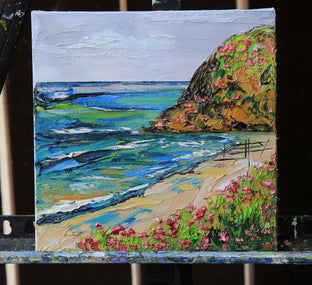 California Cliffs by Lisa Elley |  Context View of Artwork 