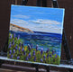 Original art for sale at UGallery.com | My Love of California by Lisa Elley | $400 | oil painting | 12' h x 12' w | thumbnail 2