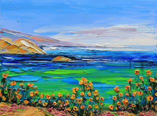 Original art for sale at UGallery.com | Monterey of Mine by Lisa Elley | $500 | oil painting | 12' h x 16' w | photo 1