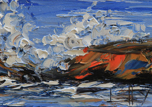 Waves of Monterey by Lisa Elley |   Closeup View of Artwork 