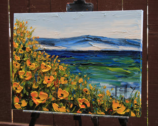 Original art for sale at UGallery.com | Forever Monterey by Lisa Elley | $575 | oil painting | 16' h x 20' w | photo 2