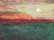 Original art for sale at UGallery.com | Moondance Eight by Valerie Berkely | $350 | mixed media artwork | 12' h x 16' w | thumbnail 1