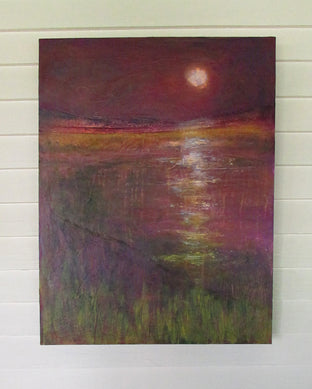 Original art for sale at UGallery.com | Moondance by Valerie Berkely | $375 | oil painting | 24' h x 18' w | photo 2