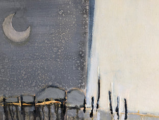 Moon Shine by Pat Forbes |   Closeup View of Artwork 