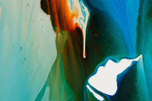 Moonwake by Krispen Spencer |   Closeup View of Artwork 
