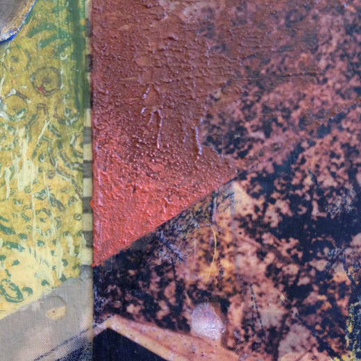 He Became More than He Thought He Was by Darlene McElroy |   Closeup View of Artwork 