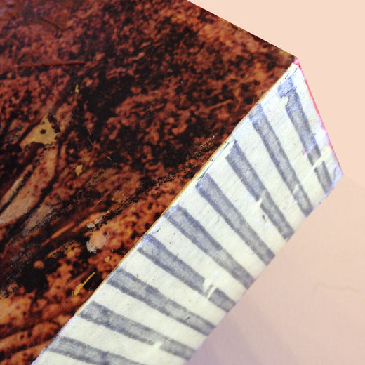 He Became More than He Thought He Was by Darlene McElroy |  Side View of Artwork 