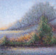 Original art for sale at UGallery.com | Morning at the Point by Valerie Berkely | $1,200 | acrylic painting | 30' h x 30' w | thumbnail 1