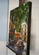 Original art for sale at UGallery.com | Morning Coffee in Aix by Jonelle Summerfield | $900 | oil painting | 20' h x 16' w | thumbnail 2