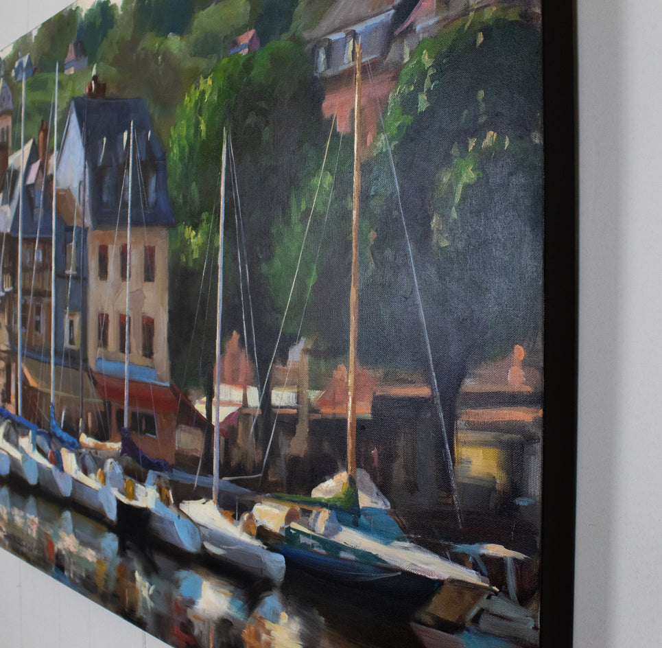 Morning in Honfleur III by Jonelle Summerfield |  Context View of Artwork 