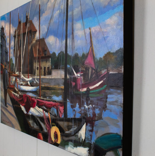 Morning in Honfleur by Jonelle Summerfield |  Context View of Artwork 