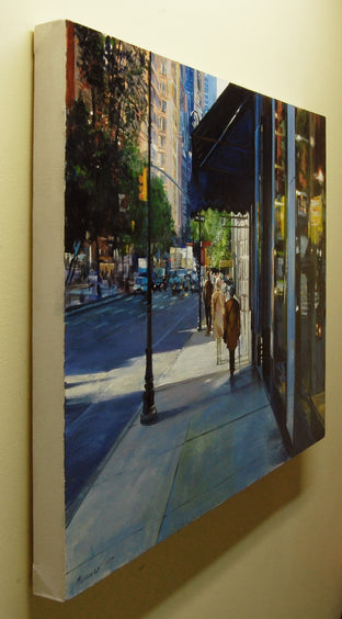 Morning Light on Madison by Onelio Marrero |  Side View of Artwork 