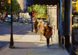 Original art for sale at UGallery.com | Morning Light on Madison by Onelio Marrero | $1,625 | oil painting | 24' h x 30' w | thumbnail 4