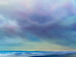 Original art for sale at UGallery.com | Morning Oceanside by Nancy Hughes Miller | $600 | oil painting | 12' h x 24' w | photo 4