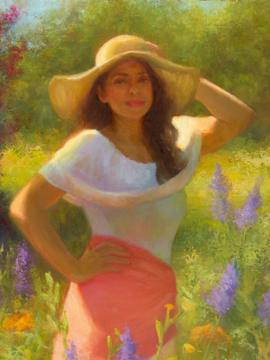 Morning Sun by Sherri Aldawood |   Closeup View of Artwork 