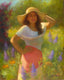 Original art for sale at UGallery.com | Morning Sun by Sherri Aldawood | $1,700 | oil painting | 20' h x 16' w | thumbnail 1