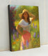 Original art for sale at UGallery.com | Morning Sun by Sherri Aldawood | $1,700 | oil painting | 20' h x 16' w | thumbnail 2