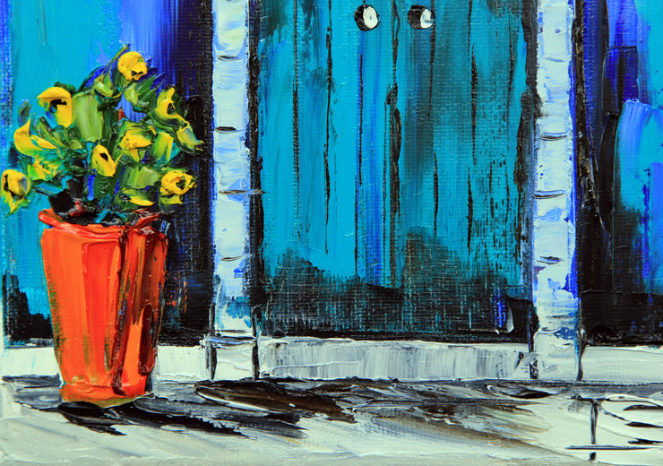 Middle Eastern Dream by Lisa Elley |   Closeup View of Artwork 