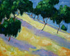 Original art for sale at UGallery.com | Mountain Sunlight by James Hartman | $740 | oil painting | 24' h x 30' w | thumbnail 1